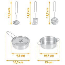 Bucatarie de joaca Ricokids RC-846 (White) Thumb