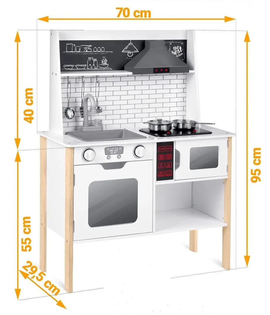 Bucatarie de joaca Ricokids RC-846 (White)