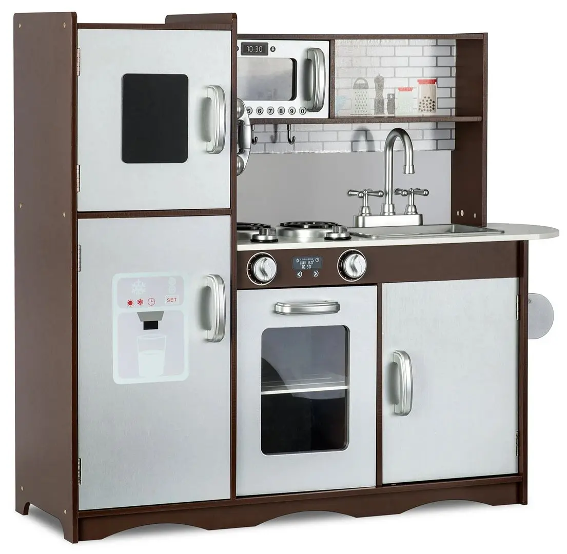 Bucatarie de joaca Ricokids Retro (Brown/White)