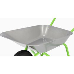 Детская садовая тачка RollyToys 271757 (Silver/Green) Thumb