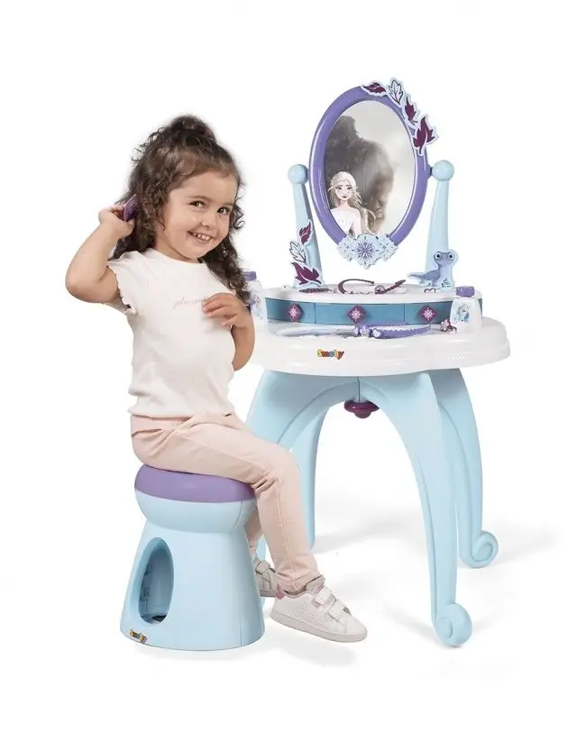 Masa de toaleta pentru copii Smoby Frozen 320244 (Blue)