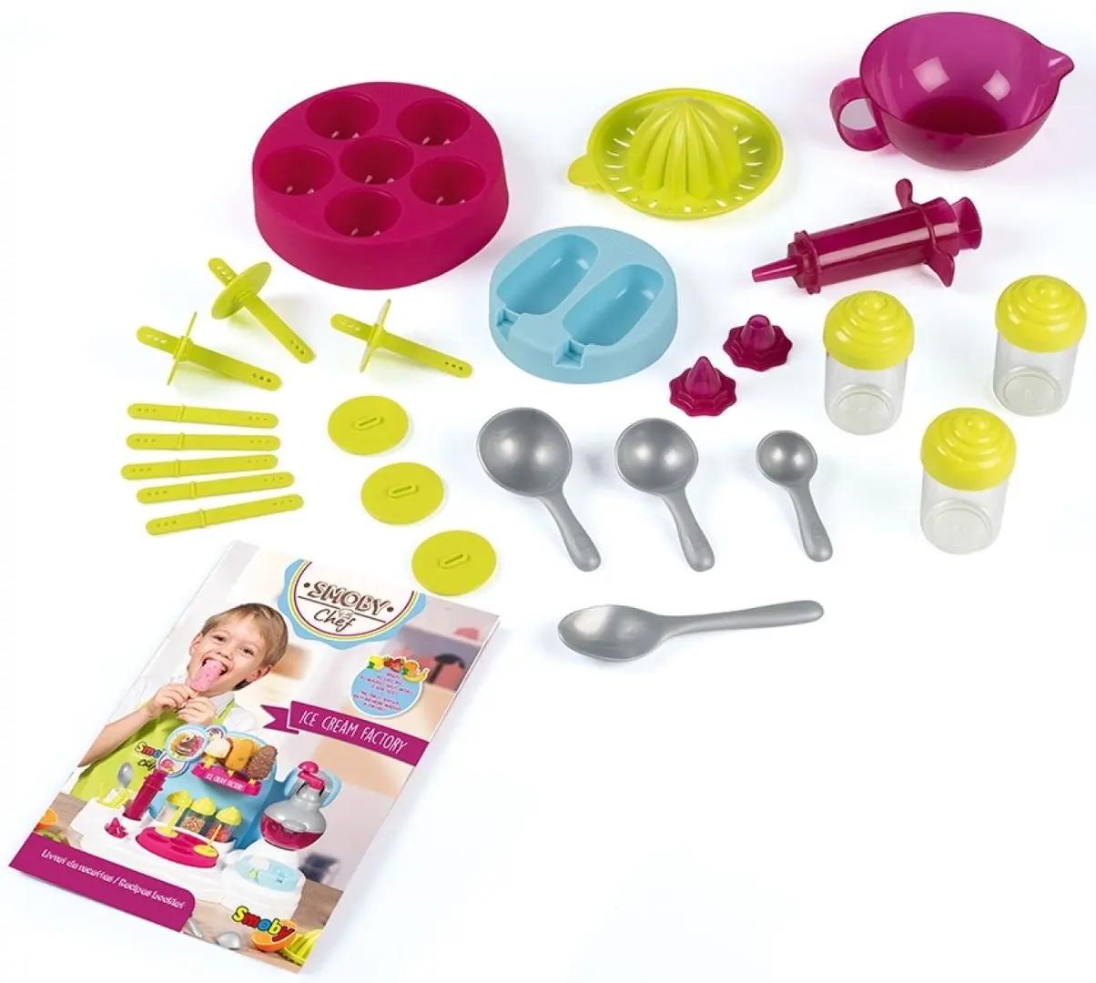 Игровой набор Smoby Chef Ice Cream Factory 312113 (Multicolor) - 2