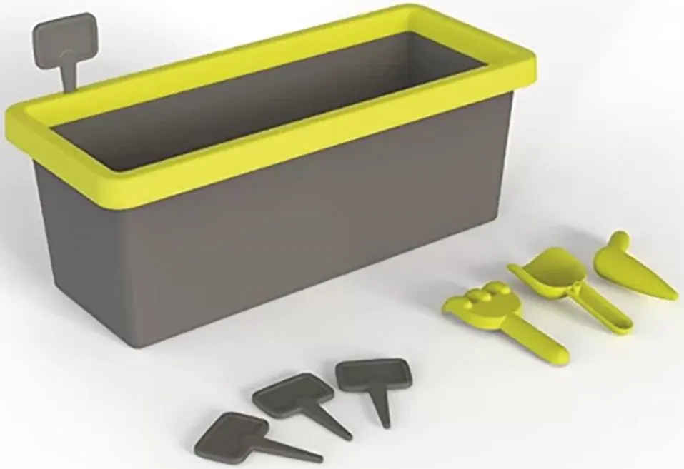 Набор садовника Smoby 810915 (Grey/Green)