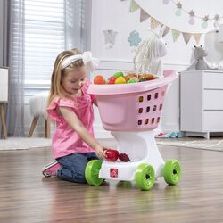 Детская тележка для покупок Step2 709700 (Pink/White) Thumb