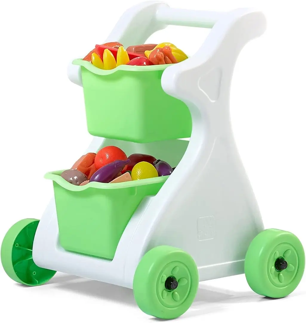 Детская тележка для покупок Step2 Modern Mart 494100 (Green/White) - 4