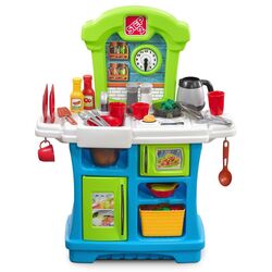 Игровая кухня Step2 Little Cooks 869099 (Blue/Green)