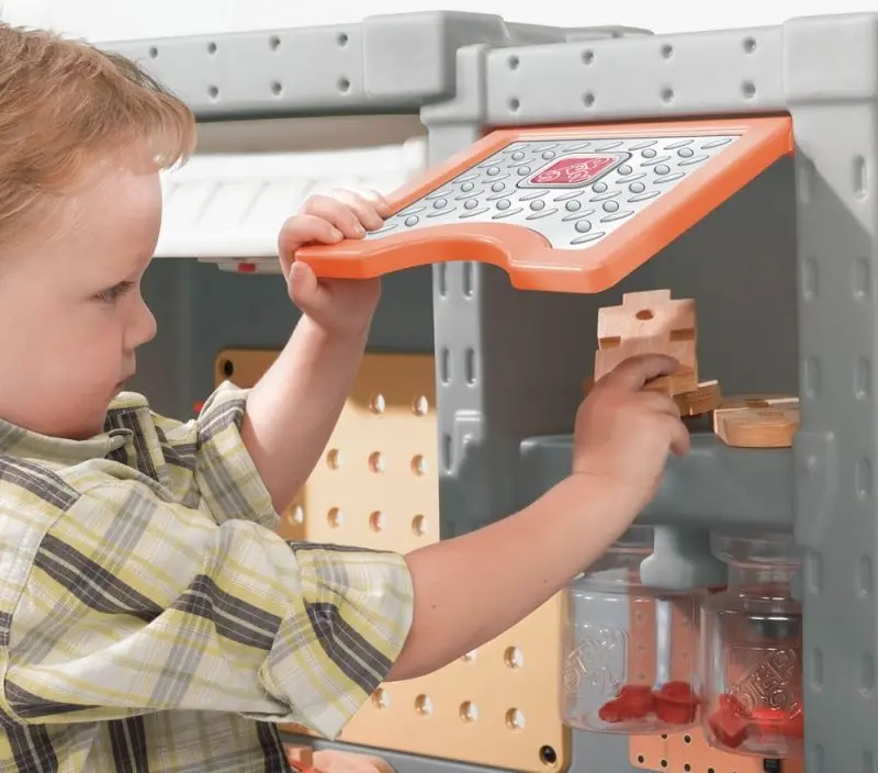 Игровой набор Step2 Deluxe Workshop 7060 (Grey/Blue) - 3