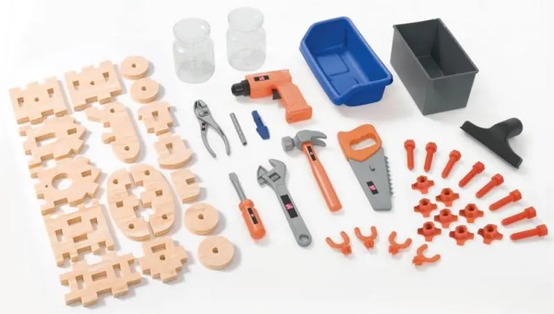 Игровой набор Step2 Deluxe Workshop 7060 (Grey/Blue) - 4