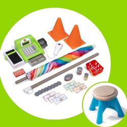 Игровой набор Step2 Market Stand 413599 (Blue) Thumb