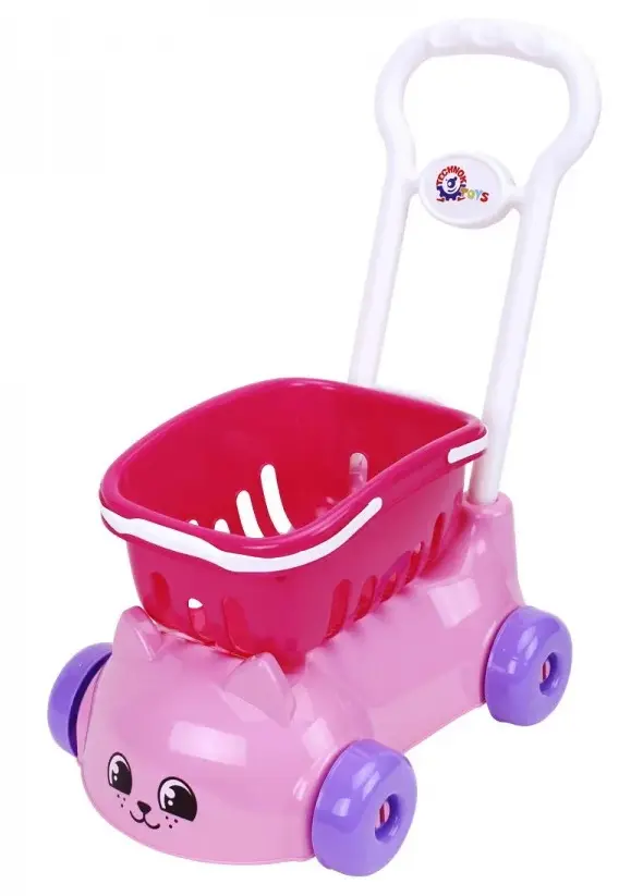 Carucior de cumparaturi pentru copii TechnoK 7587 (Pink)