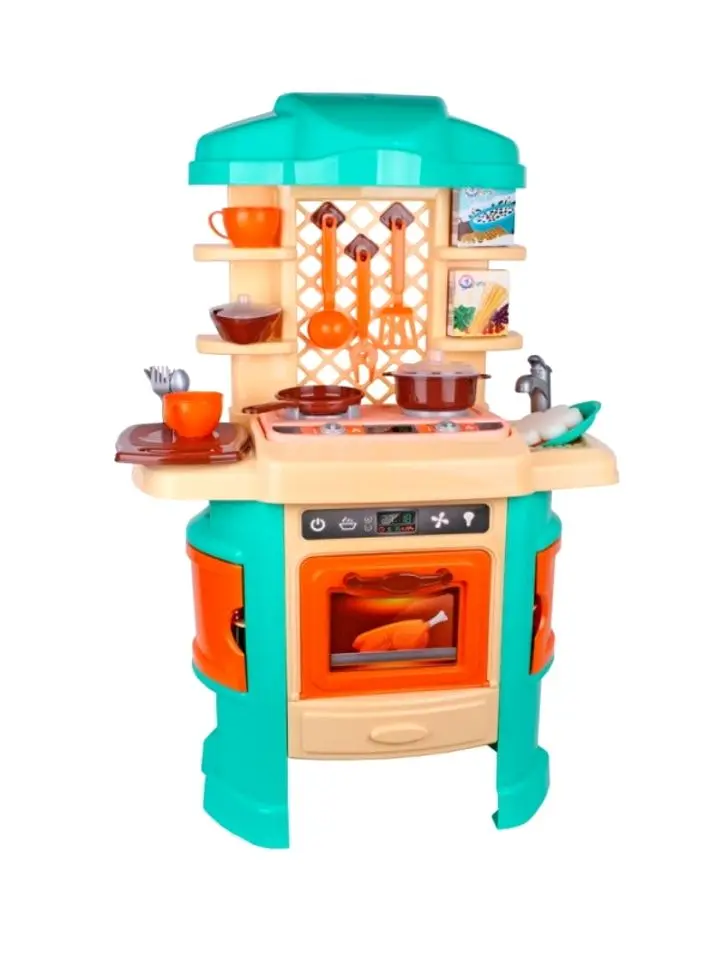 Bucatarie de joaca TechnoK 5637 (Turquoise/Beige)