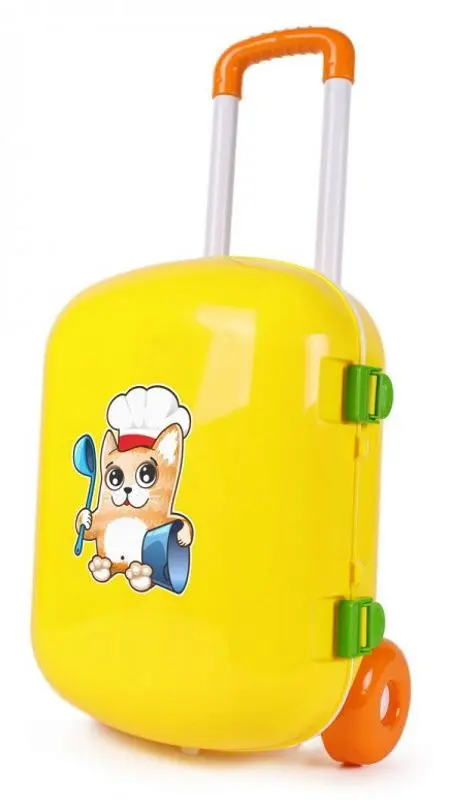 Set de bucatarie in troliu TechnoK 6078 (Yellow)