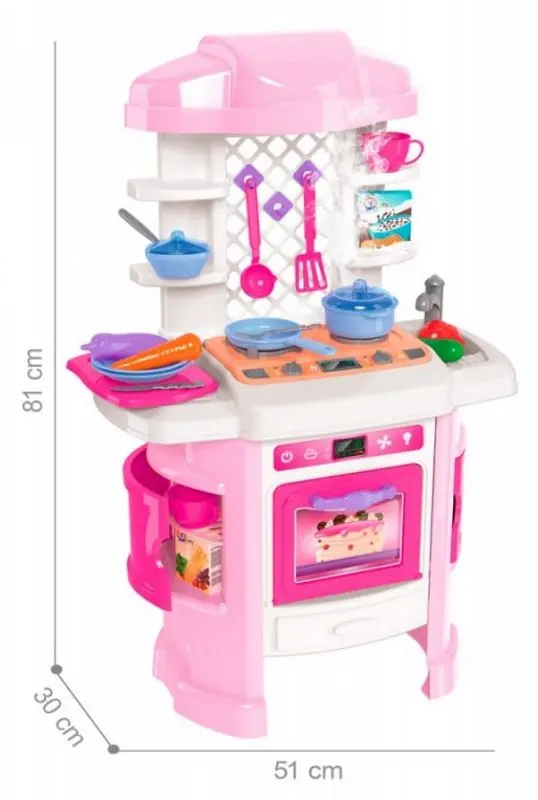 Bucatarie de joaca ТехноК 6696 (Pink)