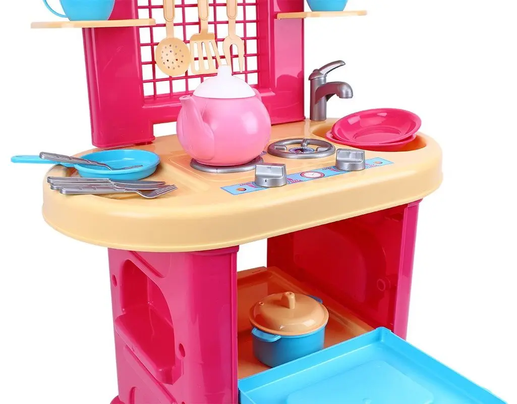 Bucatarie de joaca ТехноК My First Kitchen 3039 (Pink/Blue)