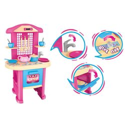 Bucatarie de joaca ТехноК My First Kitchen 3039 (Pink/Blue) Thumb
