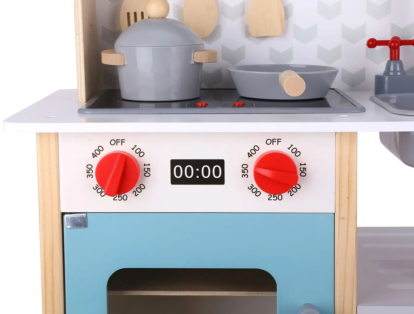 Игровая кухня Tooky Toy TH870 (White/Blue)