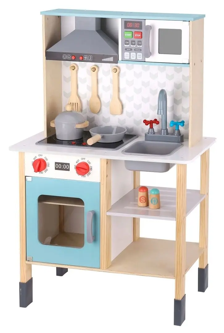 Игровая кухня Tooky Toy TH870 (White/Blue)