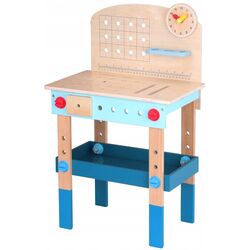 Игровой набор Tooky Toy Work Bench TK399 (Wood/Blue) Thumb