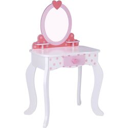 Masuta de toaleta cu scaun Tooky Toy TK462 (Pink) Thumb