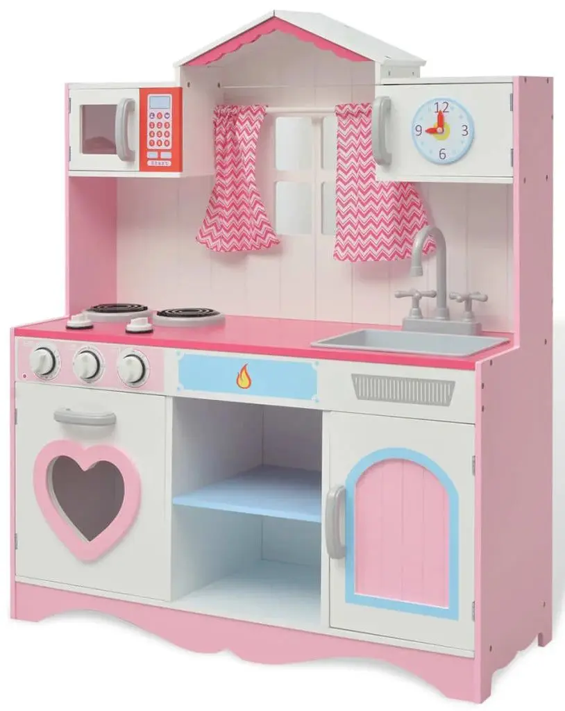 Bucatarie de joaca VidaXL 80179 (Pink)