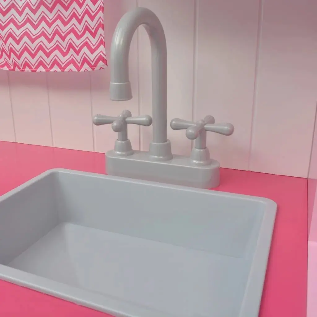 Bucatarie de joaca VidaXL 80179 (Pink)