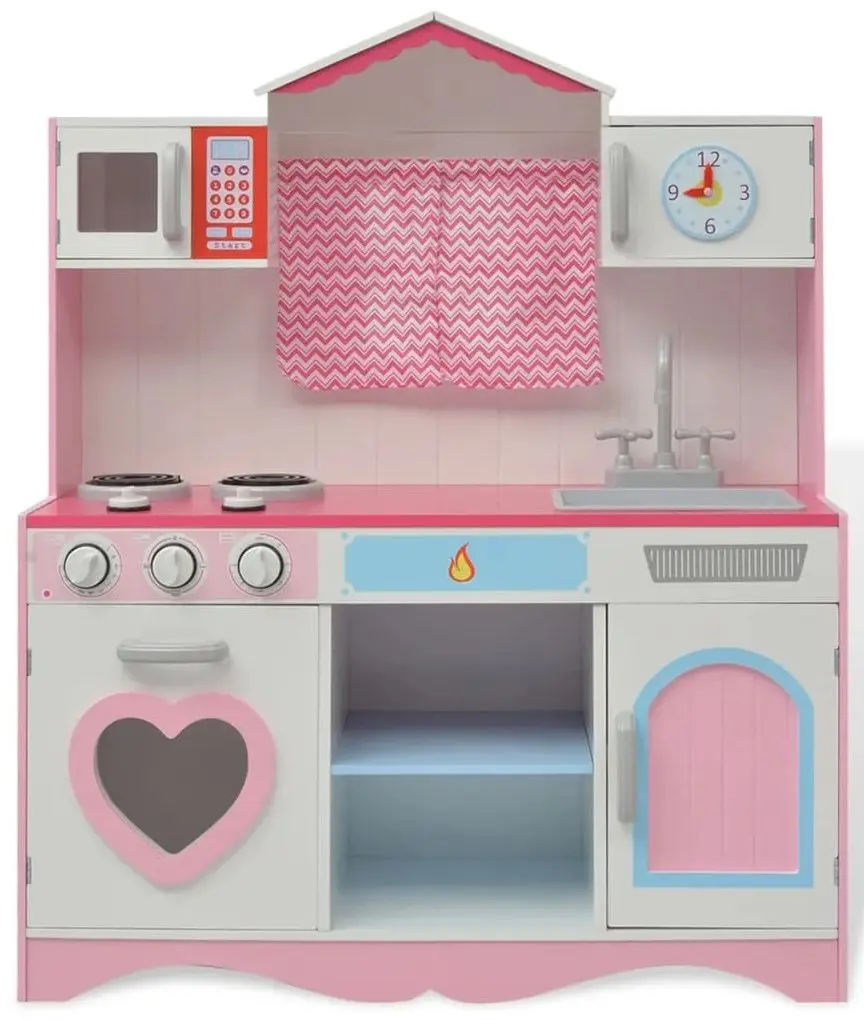 Bucatarie de joaca VidaXL 80179 (Pink)