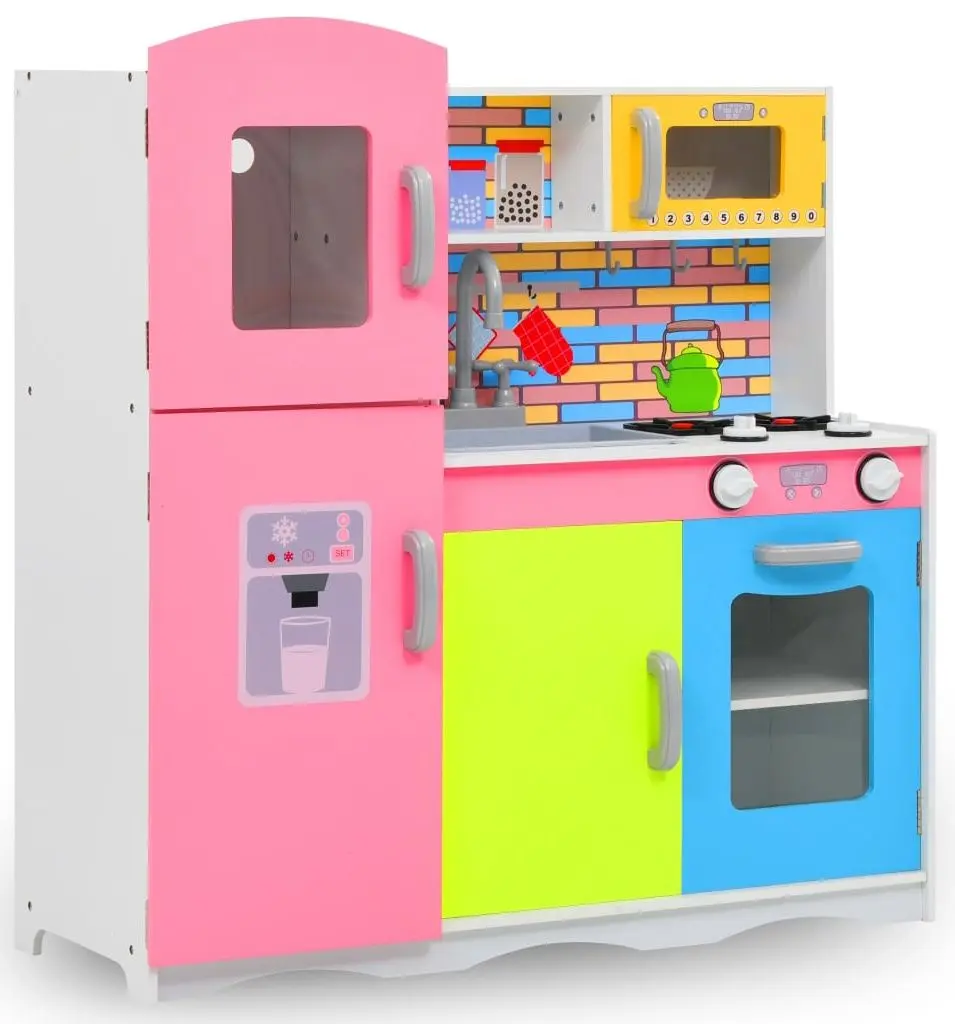 Bucatarie de joaca VidaXL 80255 (Multicolored)