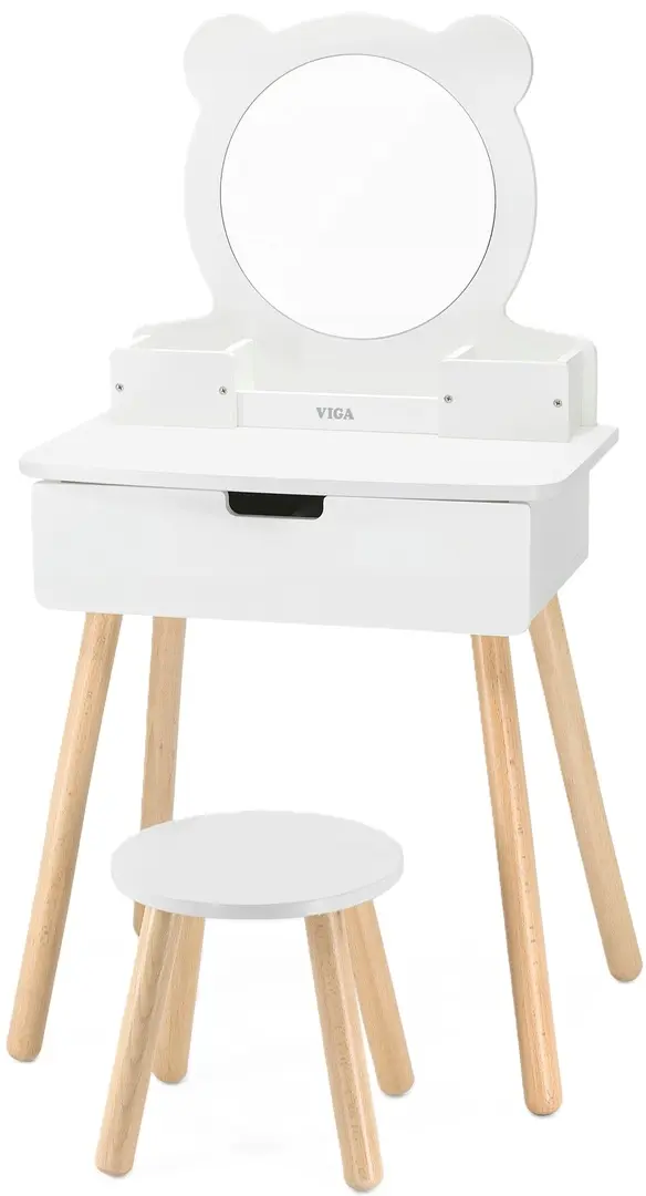 Детский туалетный столик Viga Toys 44711 (White)