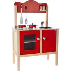 Bucatarie de joaca Viga Toys 50384 (Red)