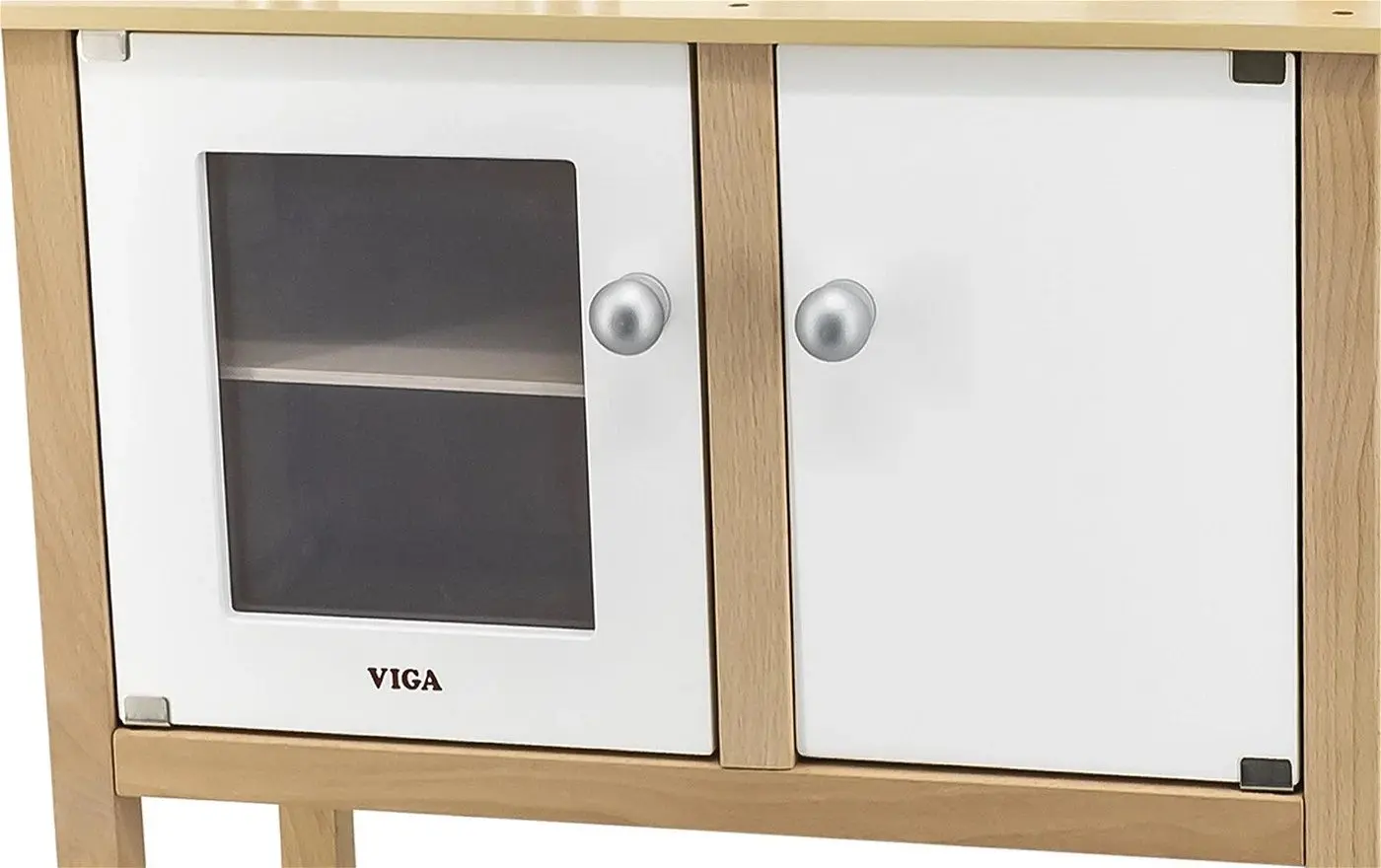 Bucatarie de joaca Viga Toys Noble Kitchen 50223 (Wood/White)