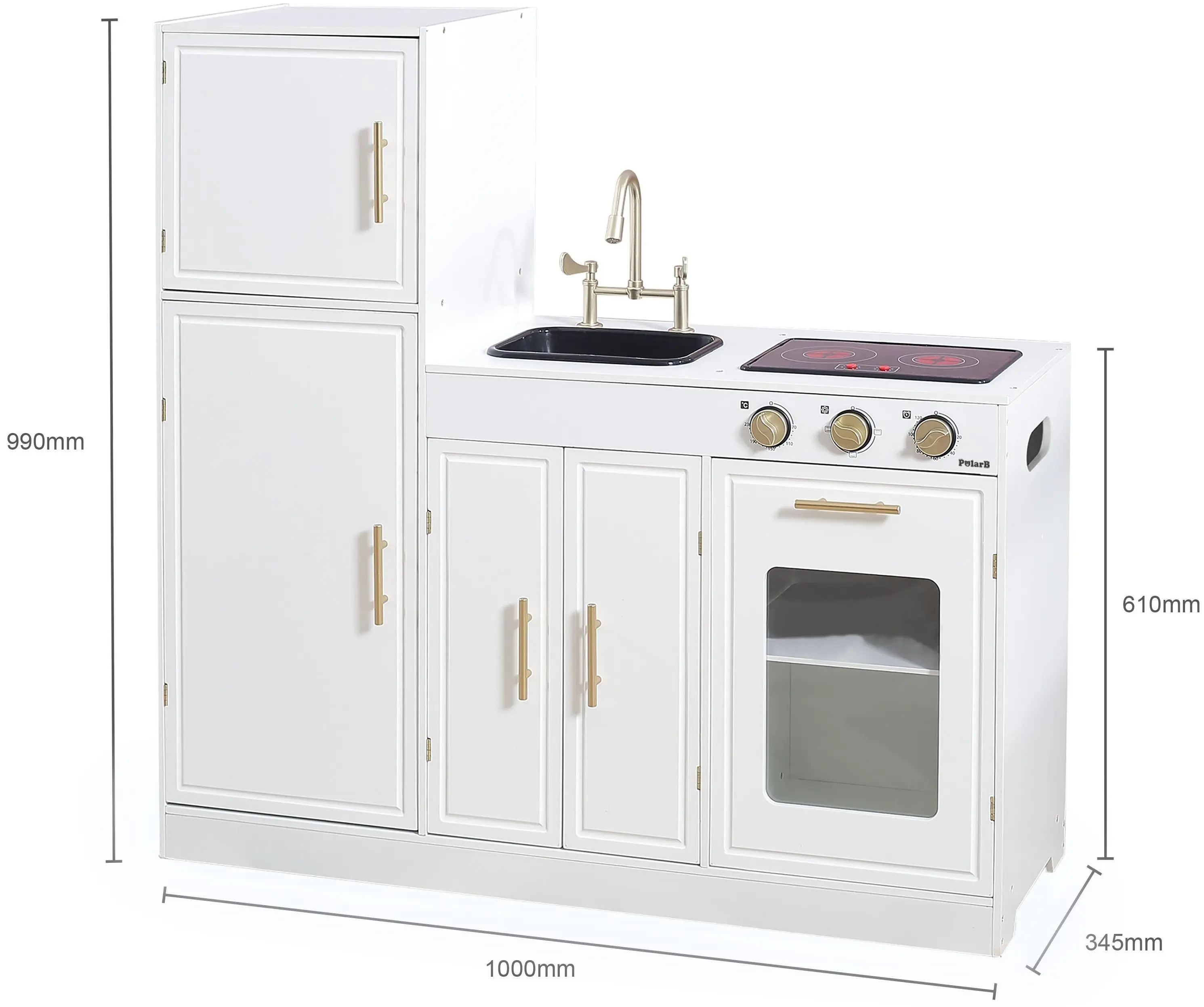 Игровая кухня Viga Toys PolarB 44072 (White) - 6
