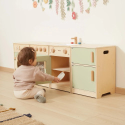 Игровая кухня Viga Toys PolarB 44248 (Green) Thumb