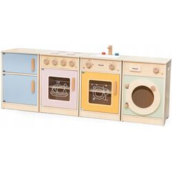 Bucatarie de joaca Viga Toys PolarB Kitchen XL 44247 (Multicolor)
