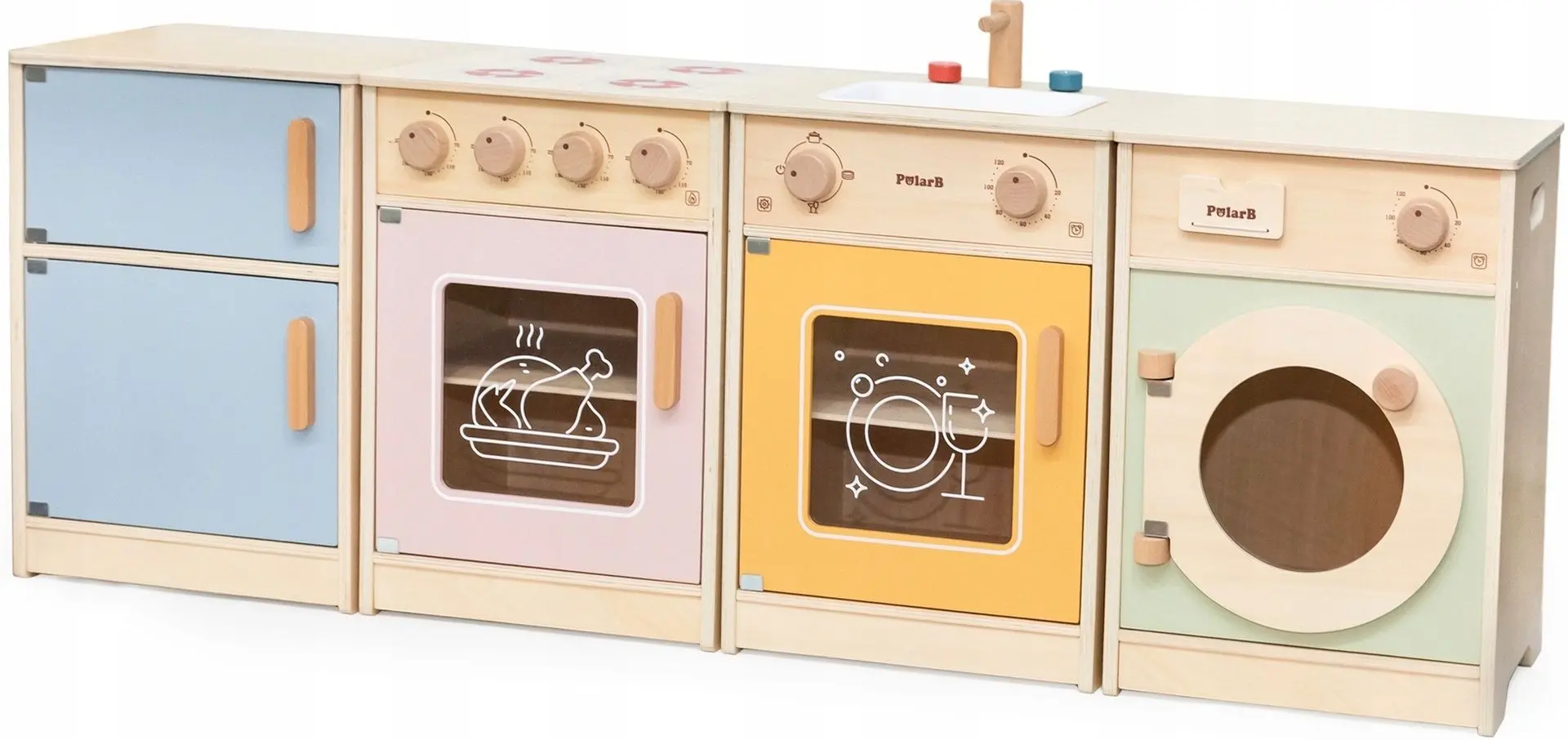 Игровая кухня Viga Toys PolarB Kitchen XL 44247 (Multicolor)