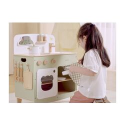Bucatarie de joaca Viga Toys PolarB Large Wooden Kitchen (Green) Thumb