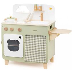 Bucatarie de joaca Viga Toys PolarB Large Wooden Kitchen (Green)