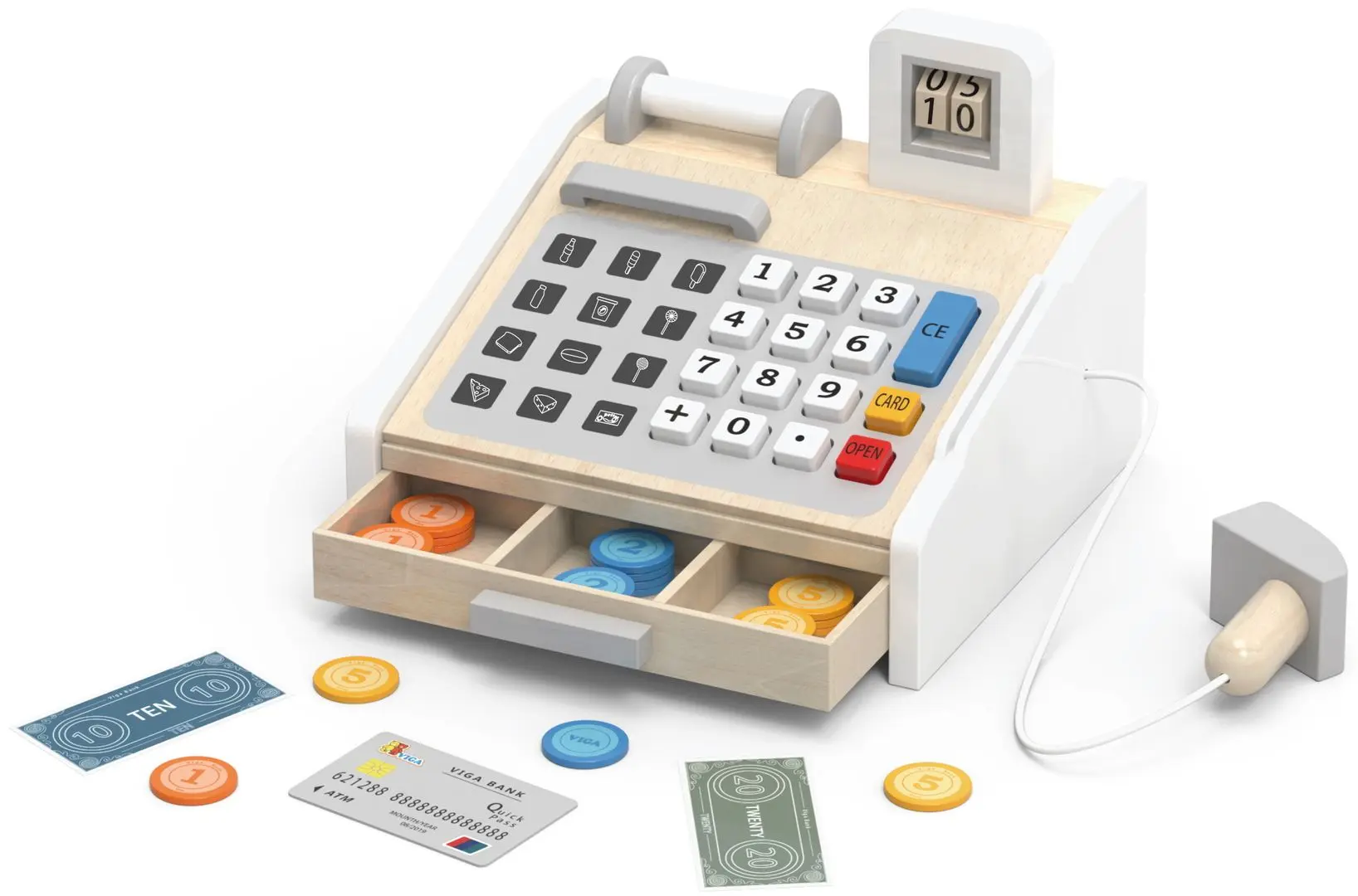 Игровой набор Viga Toys 44527 (White/Grey)