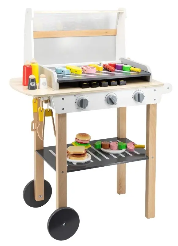 Set de joaca Viga Toys BBQ 44656 (White/Natural)