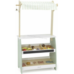 Set de joaca Viga Toys BolarB Market Stall 44099 (White/Green)