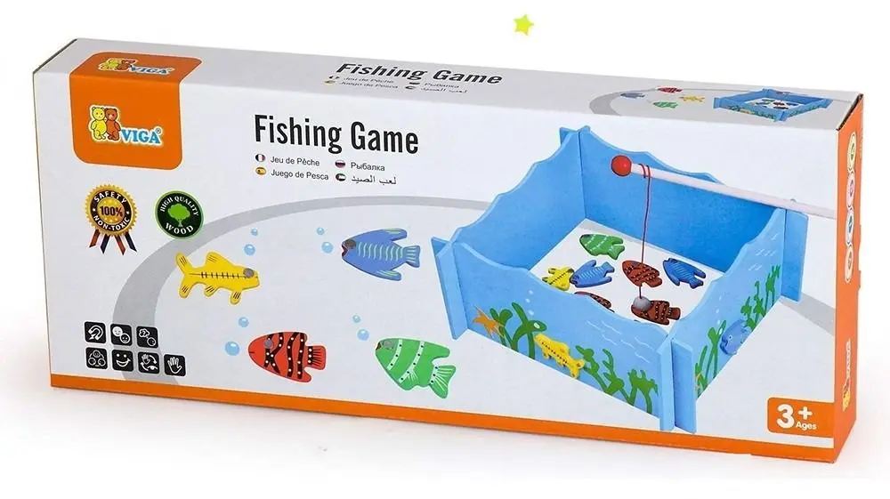 Set de joaca Viga Toys Fishing Game 56305 (Blue)