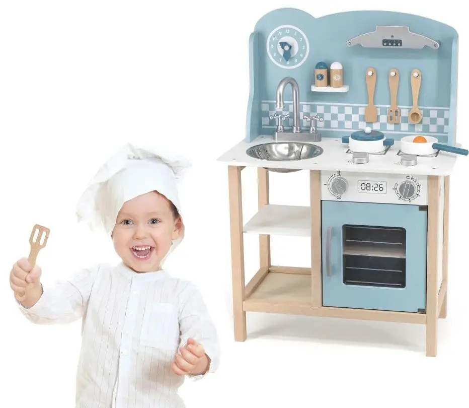 Bucatarie de joacă Viga 44047 (Blue)