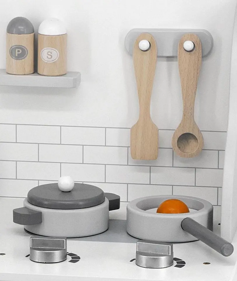 Bucatarie de joacă Viga 44049 (Grey)