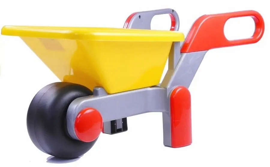 Тачка Wader Construct 38944 (Yellow/Gray/Red)