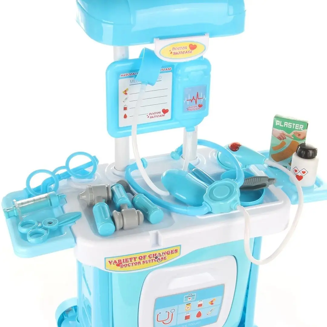 Игровой набор Wanderlong Doctor Set Drawbar Suitcase Variety W806A - 3