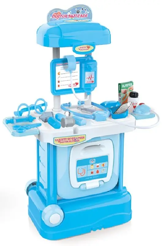 Игровой набор Wanderlong Doctor Set Drawbar Suitcase Variety W806A