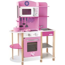 Игровая кухня Woodyland Trendy 105x78x33.5 (Pink/White)