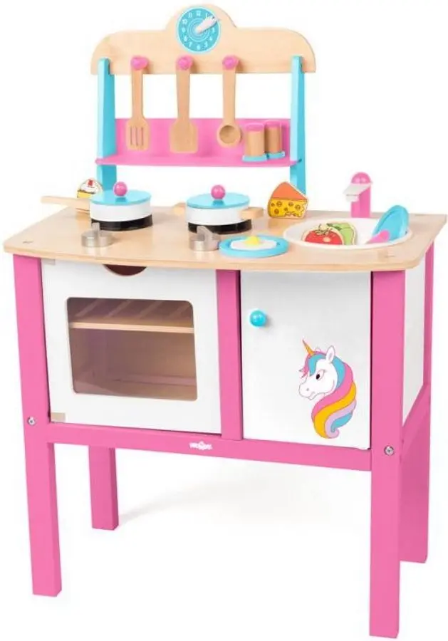 Игровая кухня Woodyland Unicorn 54x32x77 (Multicolor)