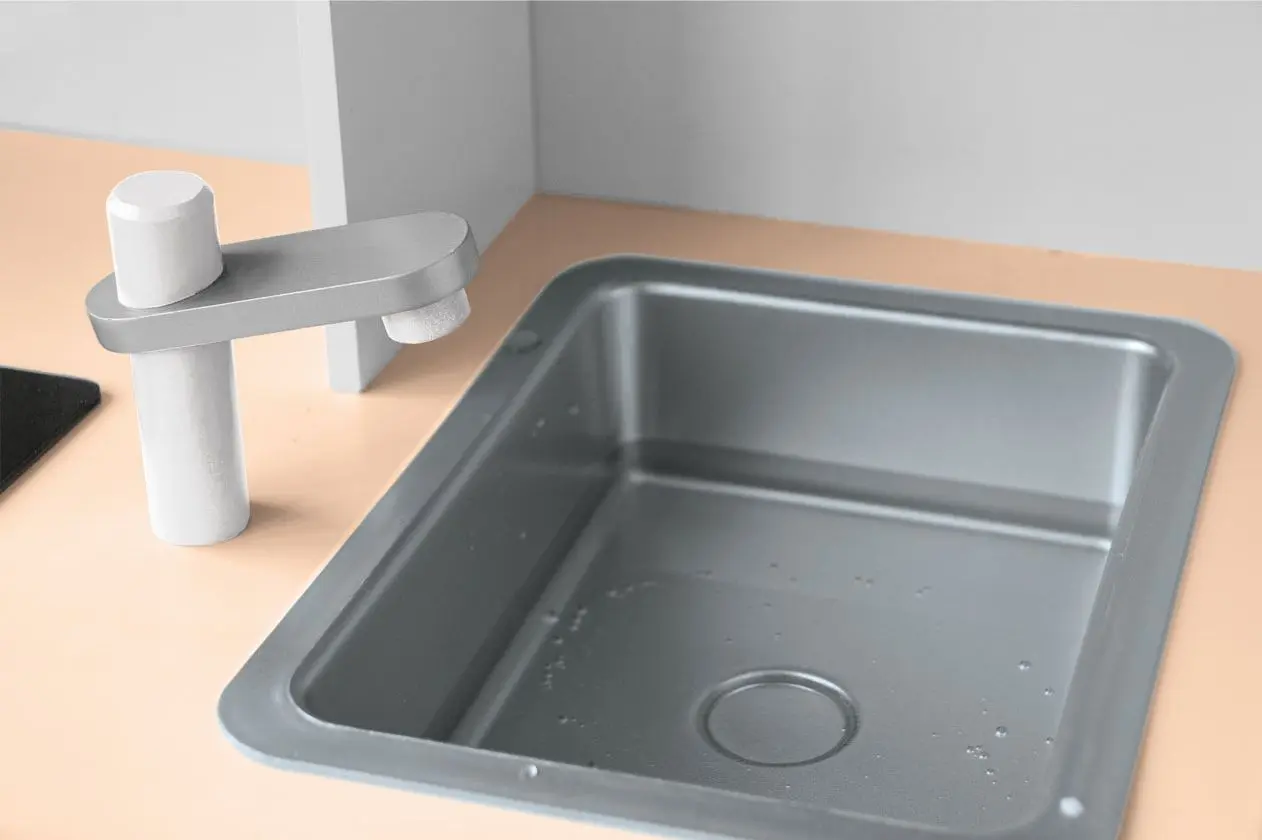 Игровая кухня Woodyland Wendy 105x78x34 (White/Red) - 5