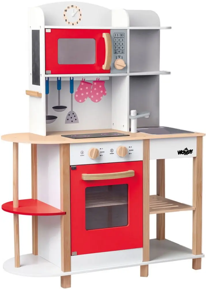 Игровая кухня Woodyland Wendy 105x78x34 (White/Red)