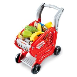Детская тележка для покупок Woopie 29733 (Red/Grey)